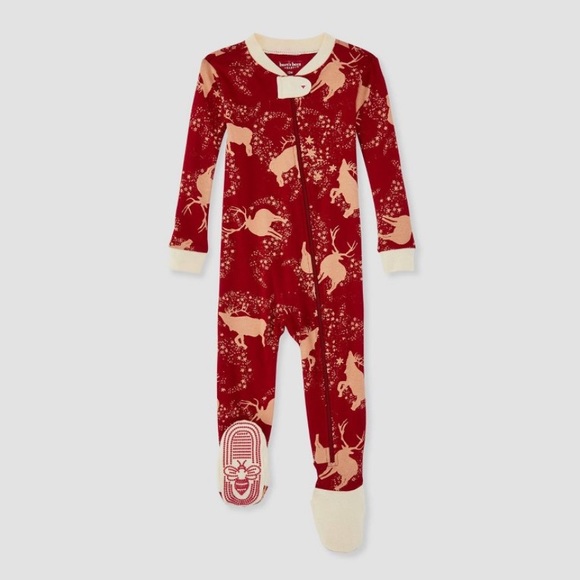 Burt’s Bees Christmas Baby Reindeer Sleeper Size 12 Months NEW - Picture 7 of 8